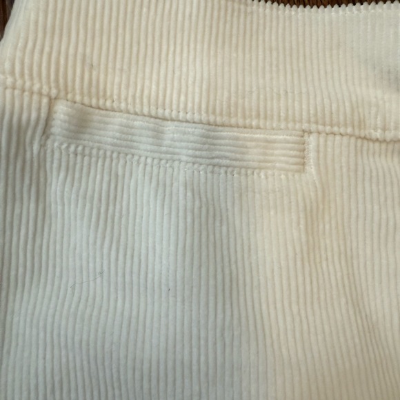 Madewell NWT The Emmett Wide Leg Pant in Corduroy. Welt Pocket Edition Size 25 - Picture 14 of 16